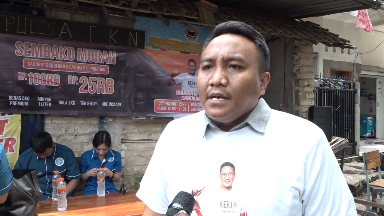 Ketua Sahabat Sandi Lamongan, Pradita Aditiya.