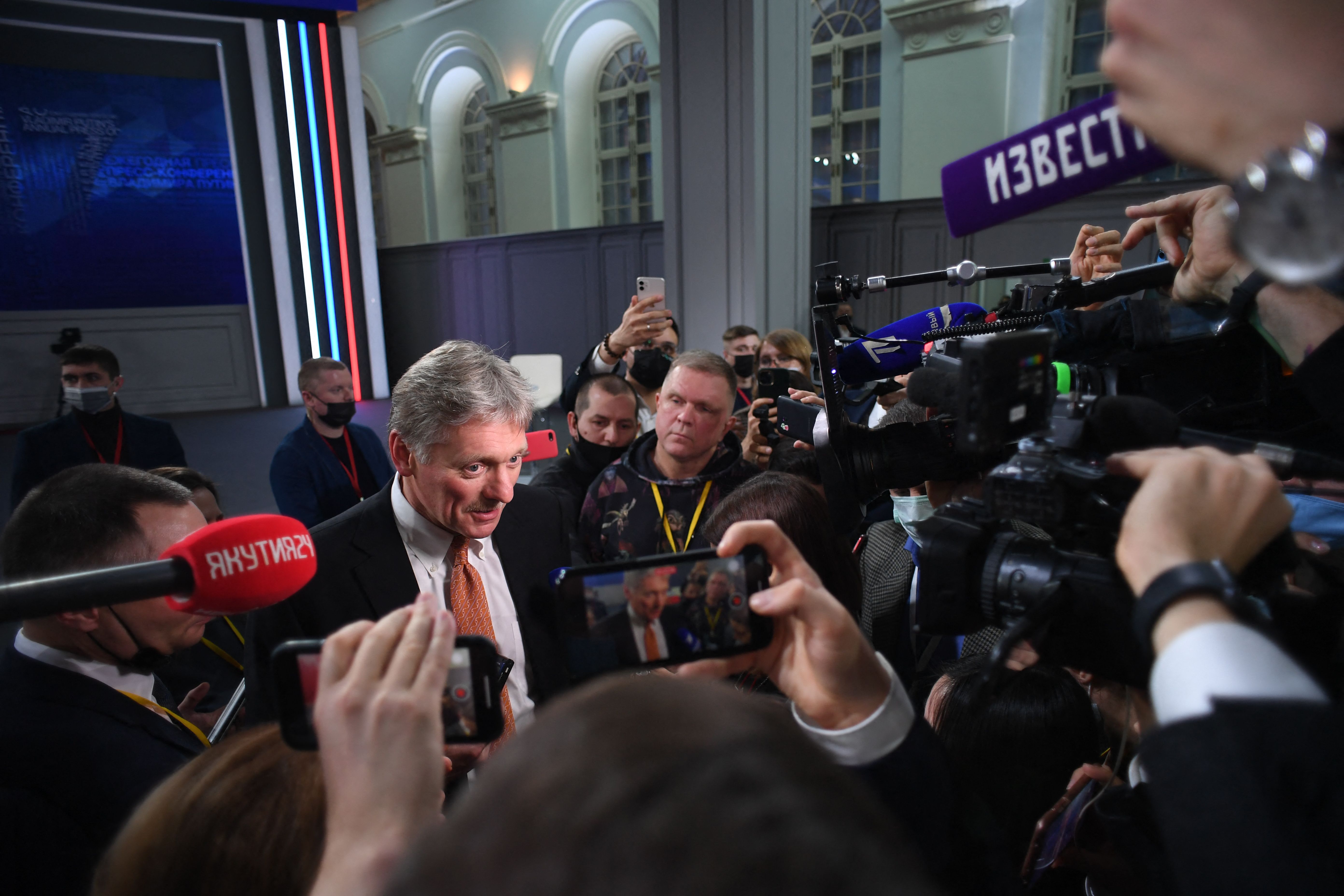 Juru bicara Kremlin Dmitry Peskov