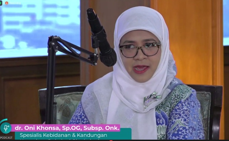 Dokter spesialis onkologi, dr. Oni Khonsa, Sp.OG, Subsp. Onk.