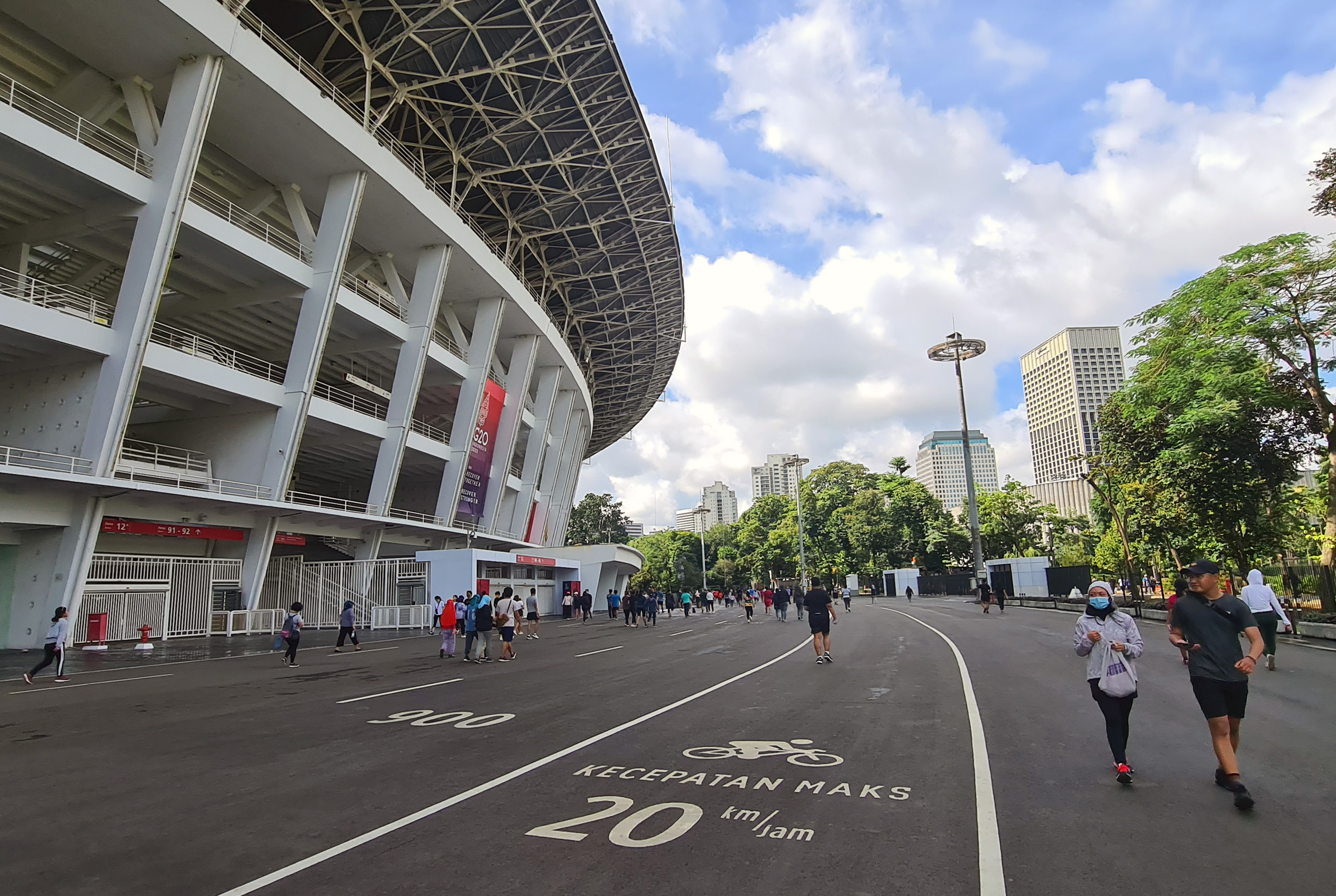 Ilustrasi Stadion GBK
