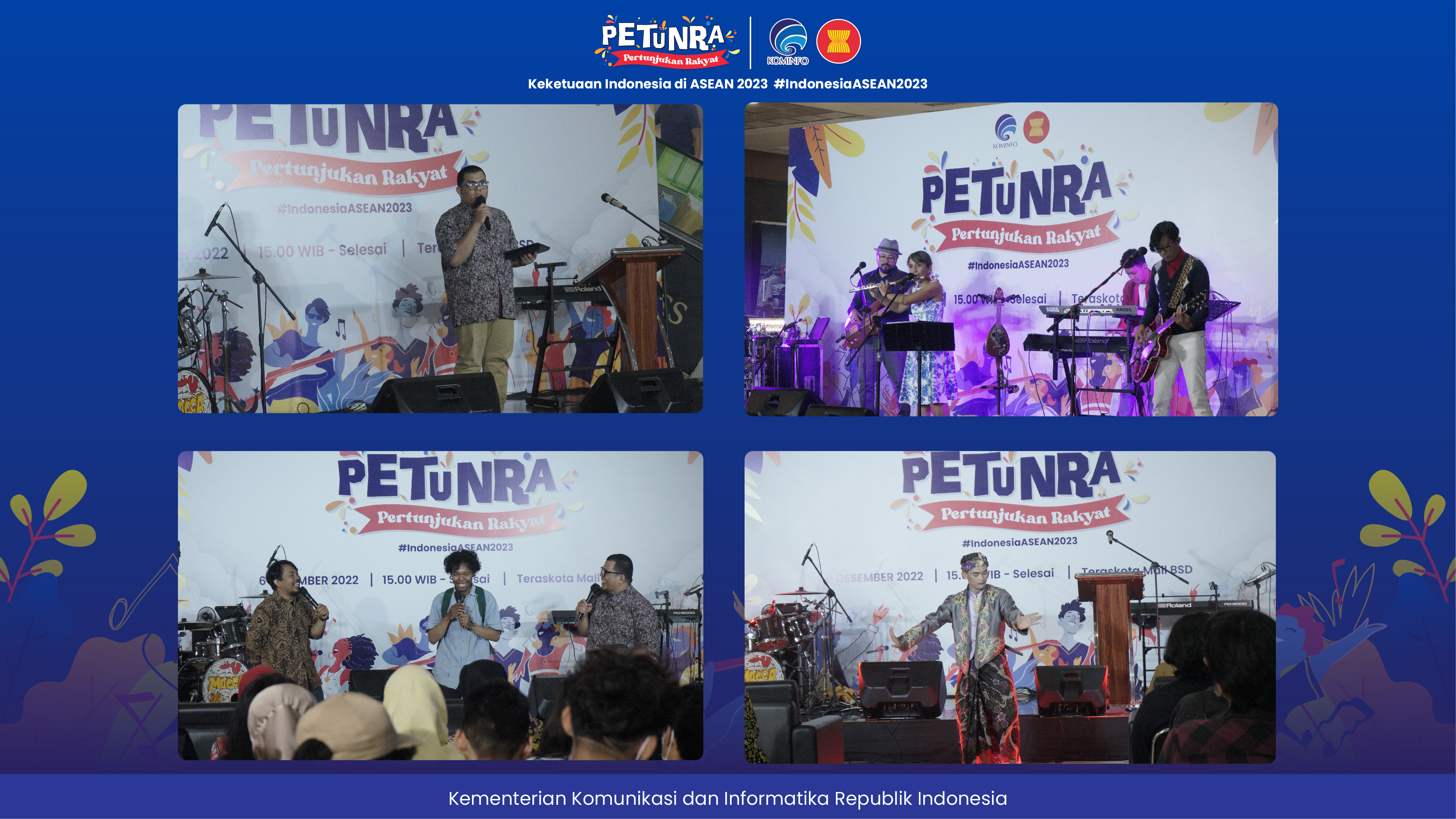 Pentas Pertunjukan Rakyat di Tangsel, Selasa (6/12)