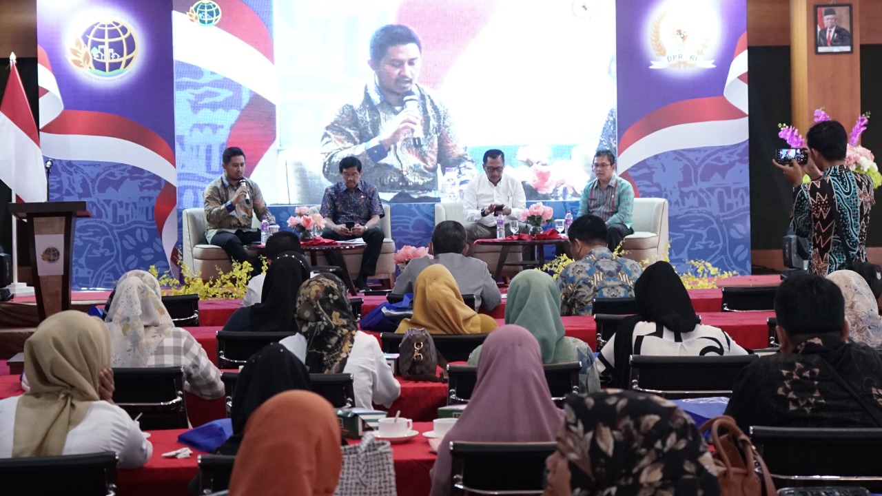 Kegiatan Sosialisasi Program Strategis Kementerian ATR/BPN di Sapadia Hotel, Kabupaten Padang Lawas Utara, Provinsi Sumatra Utara.