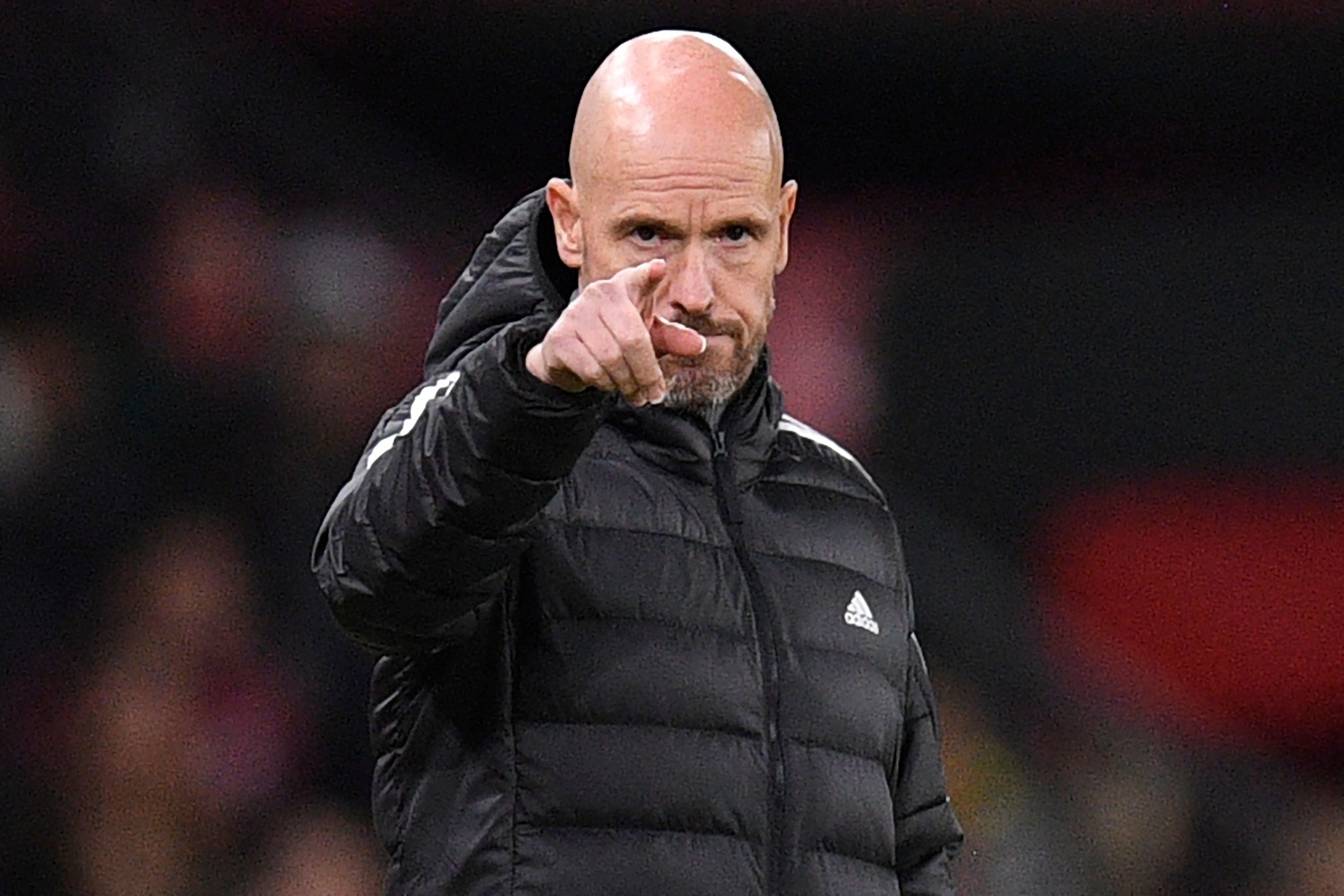 Manajer Manchester United Erick ten Hag