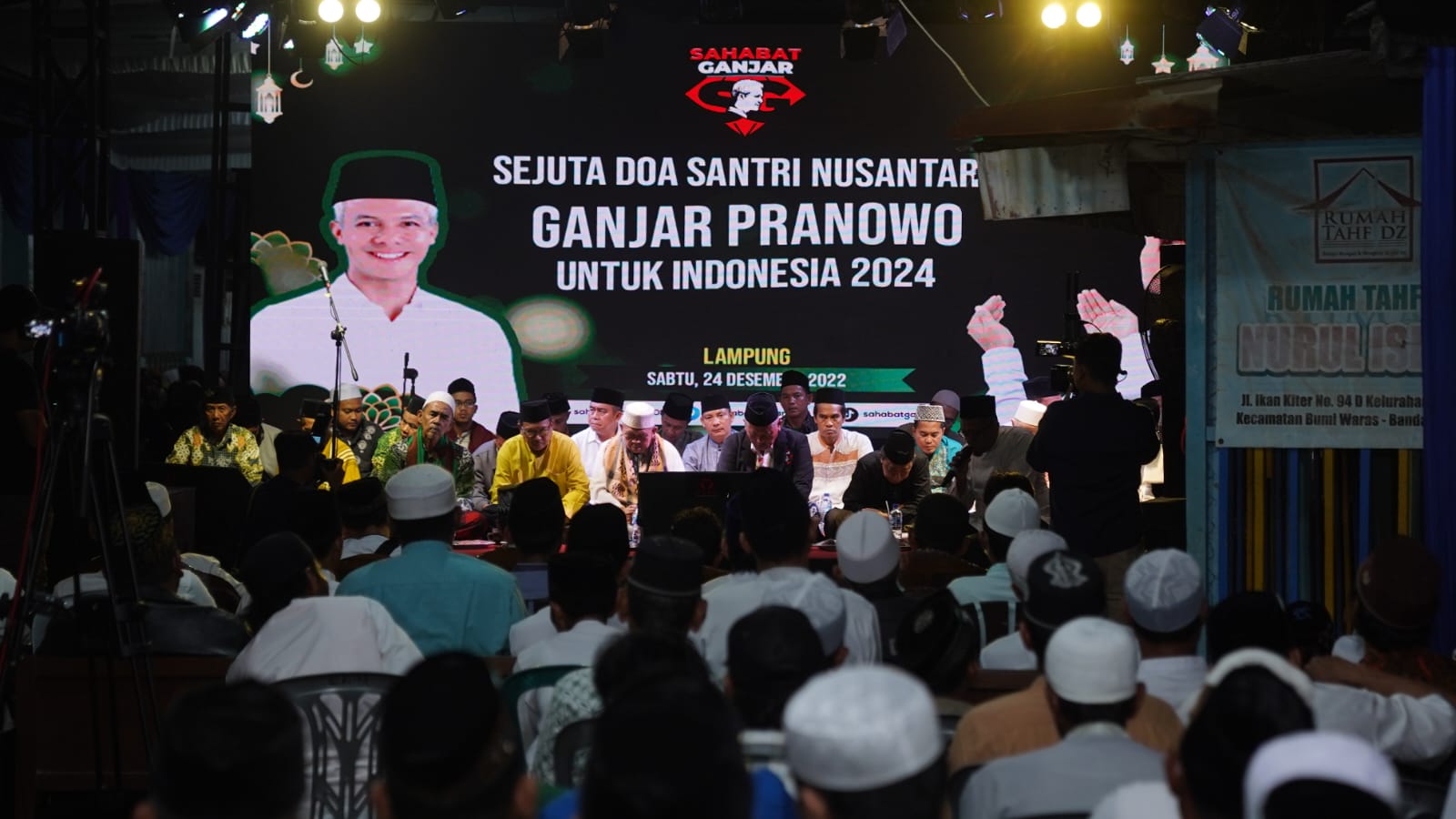 Kegiatan Sahabat Ganjar di Lampung