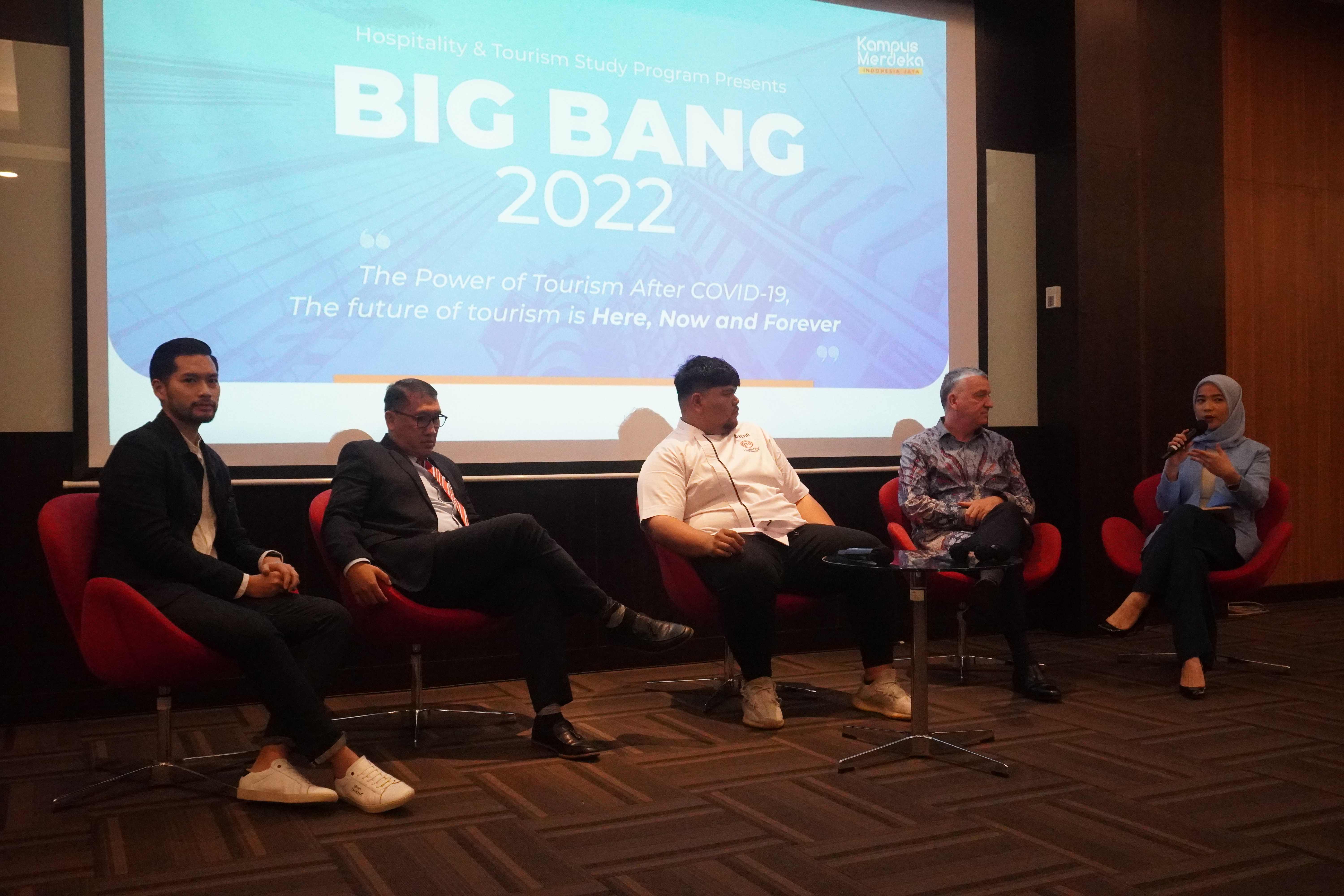 Big Bang 2022 'The Power of Tourism After Covid-19, The future of tourism is Here, Now and Forever'.