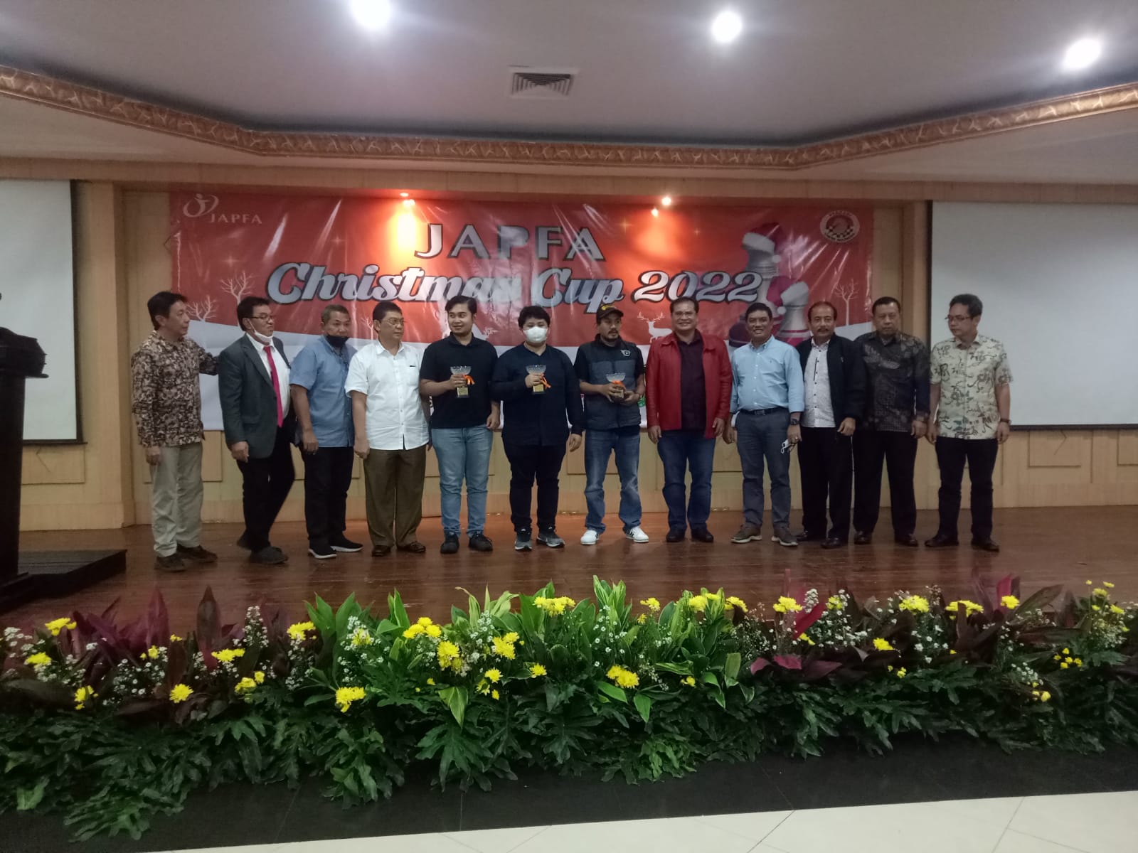 Para pemenang Japfa Christmas Cup 2022.