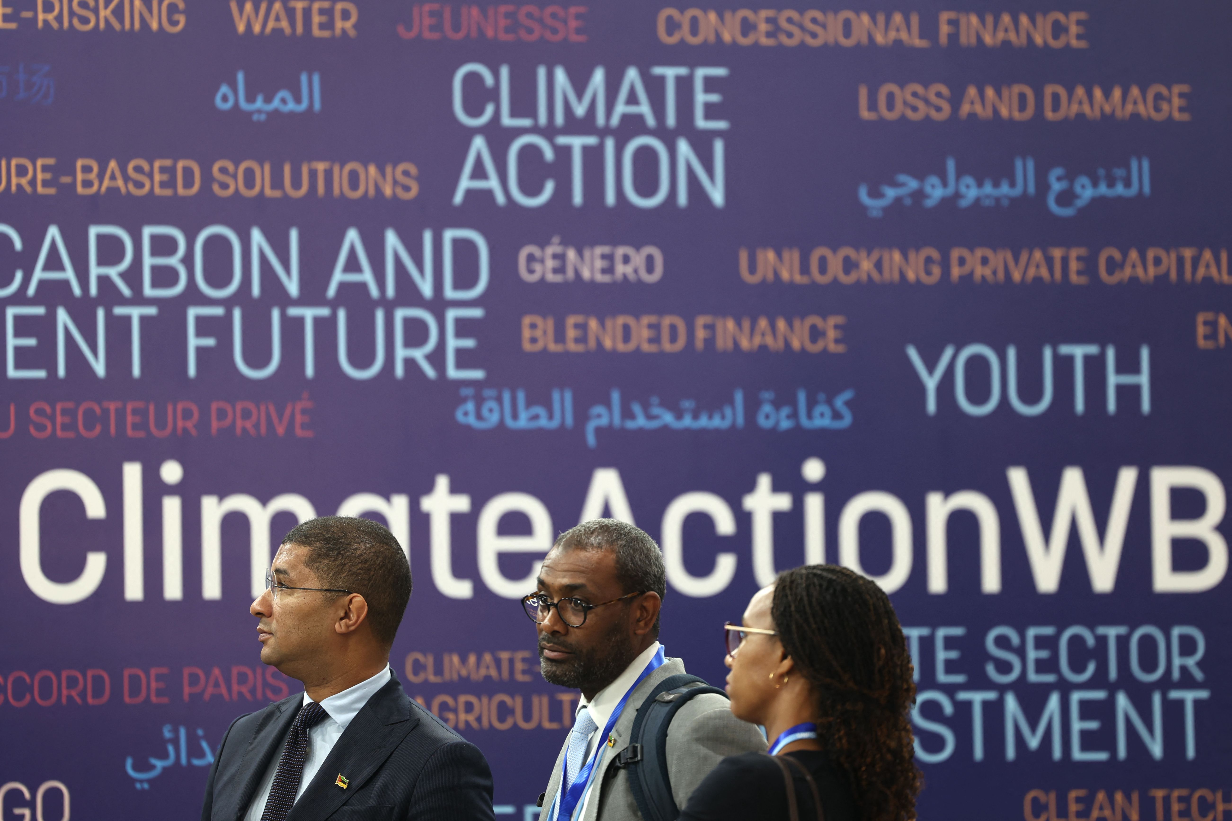 Konferensi Perubahan Iklim PBB (COP-27) di Mesir, November 2022.