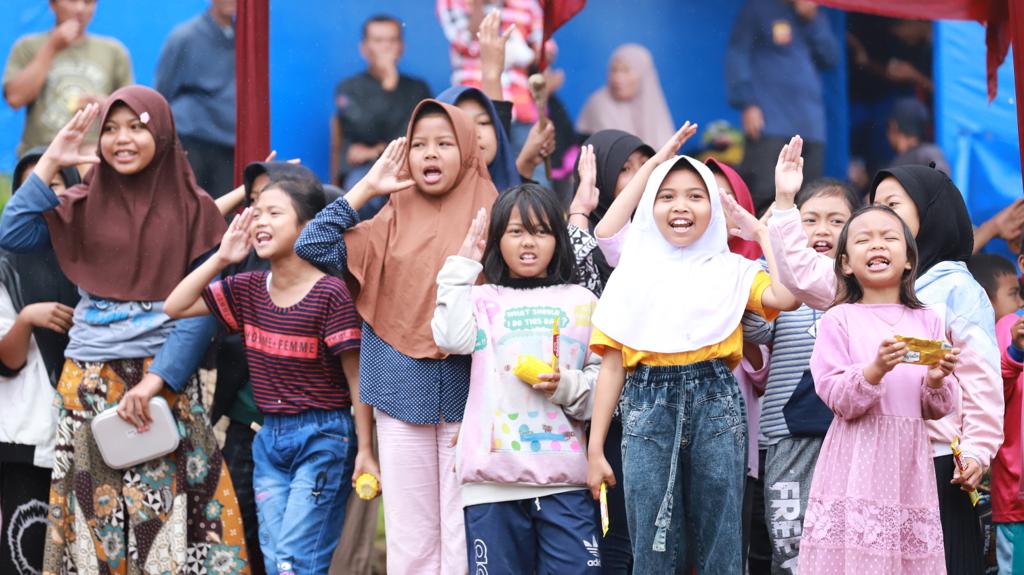 Kegiatan trauma healing yang digelar BPIP untuk korban Gempa Cianjur