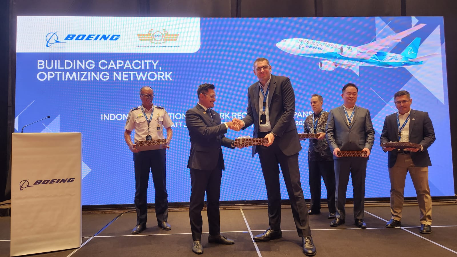 Boeing bersama INACA menyelenggarakan seminar yang berfokus pada pemulihan dan perluasan jaringan penerbangan bertempat di Jakarta.
