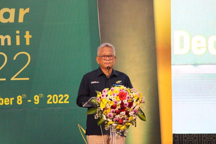 Direktur Utama Holding Perkebunan Nusantara PTPN III Mohammad Abdul Ghani