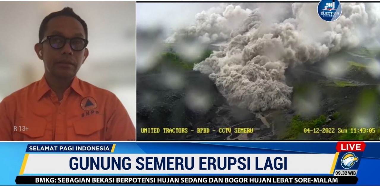 Semeru Berstatus Awas, Masyarakat Diimbau Jauhi Zona Merah