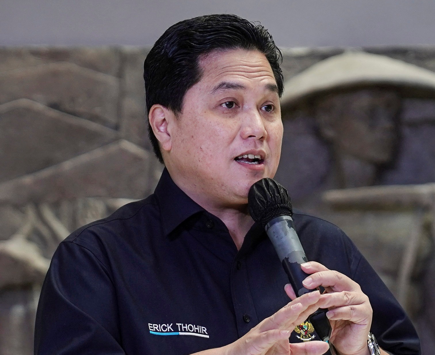 Menteri BUMN ERick Thohir disebut sebagai salah satu cawapres yang diunggulkan.