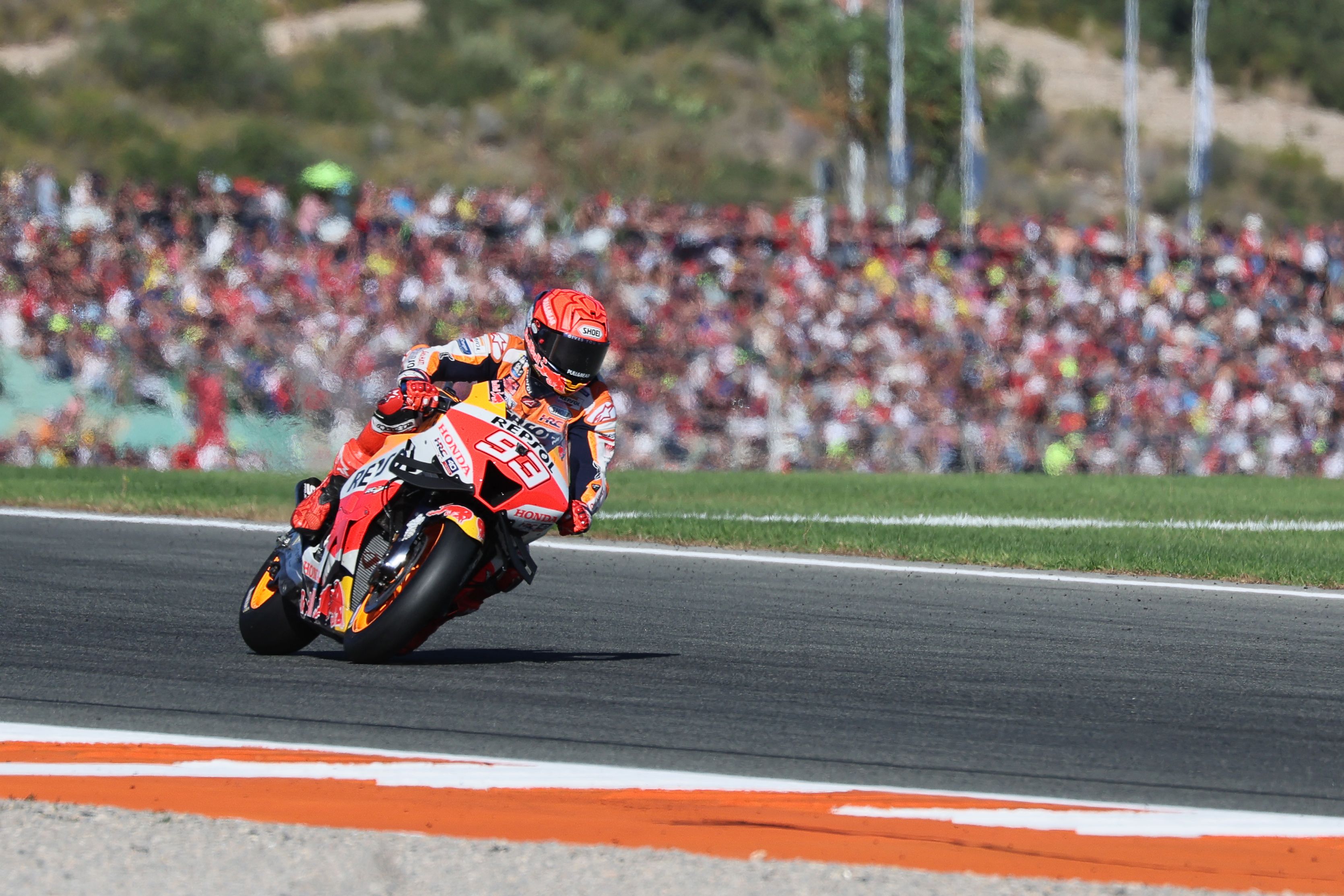 Pembalap Repsol Honda Marc Marquez