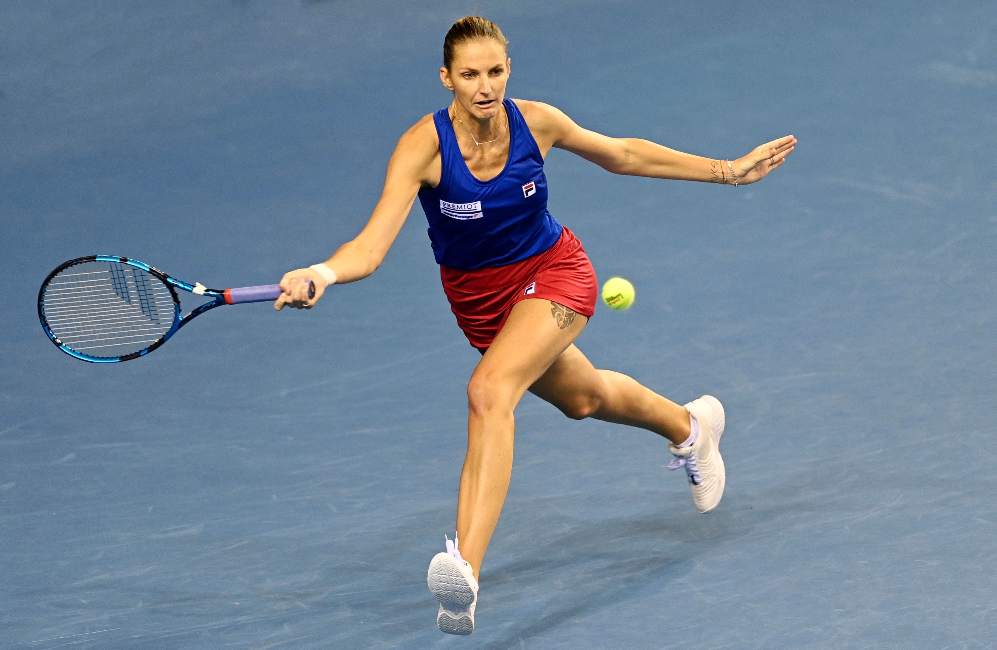 Petenis Rep Ceko Karolina Pliskova