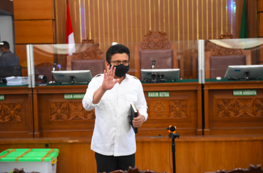 Terdakwa kasus pembunuhan Brigadir Yosua Hutabarat, Ferdy Sambo.