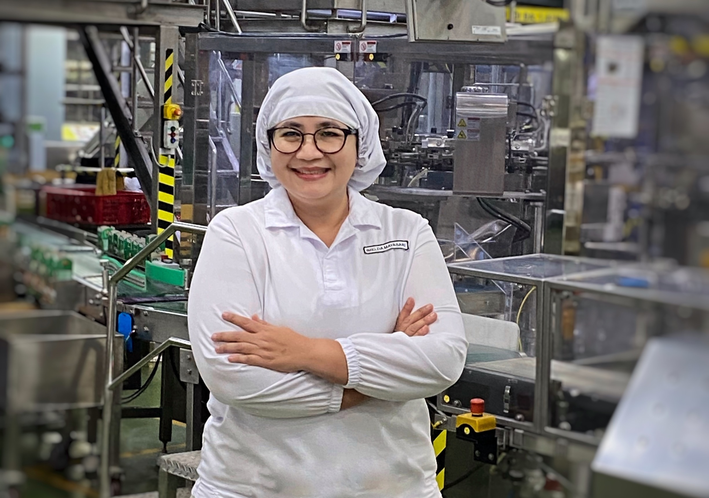 Factory Manager Nestlé Vietnam, Imelda Mayasari. 