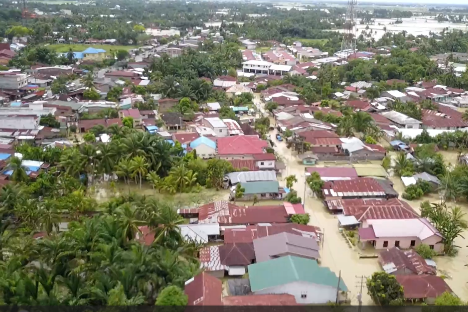 Banjir di Serdang Bedagai.