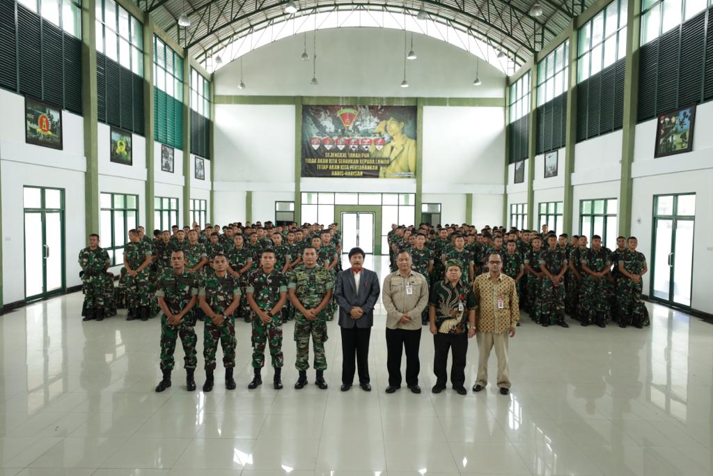 Kepala BPIP Yudian Wahyudi di Batalyon Komposit Natuna