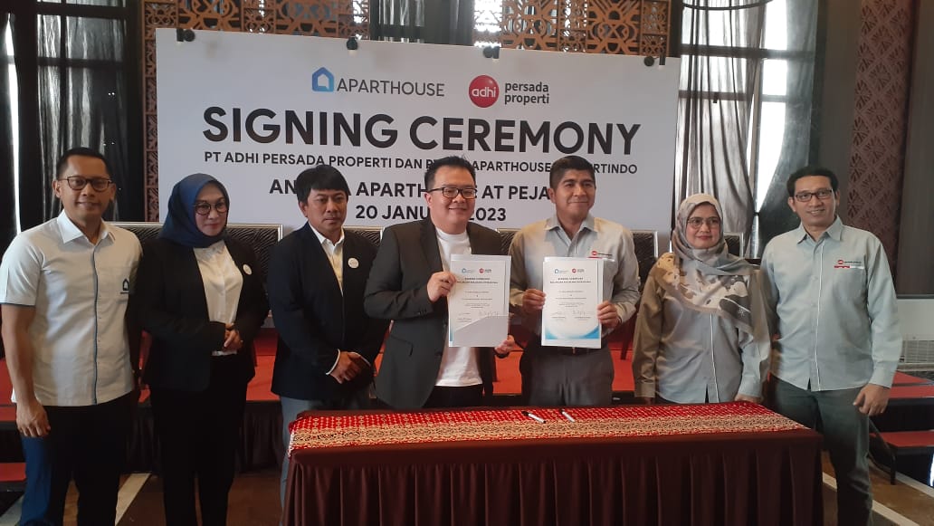 Kerja sama Aparthouse Indonesia dengan Adhi Persada Properti dalam pengembangan Andava Aparthouse @Pejaten