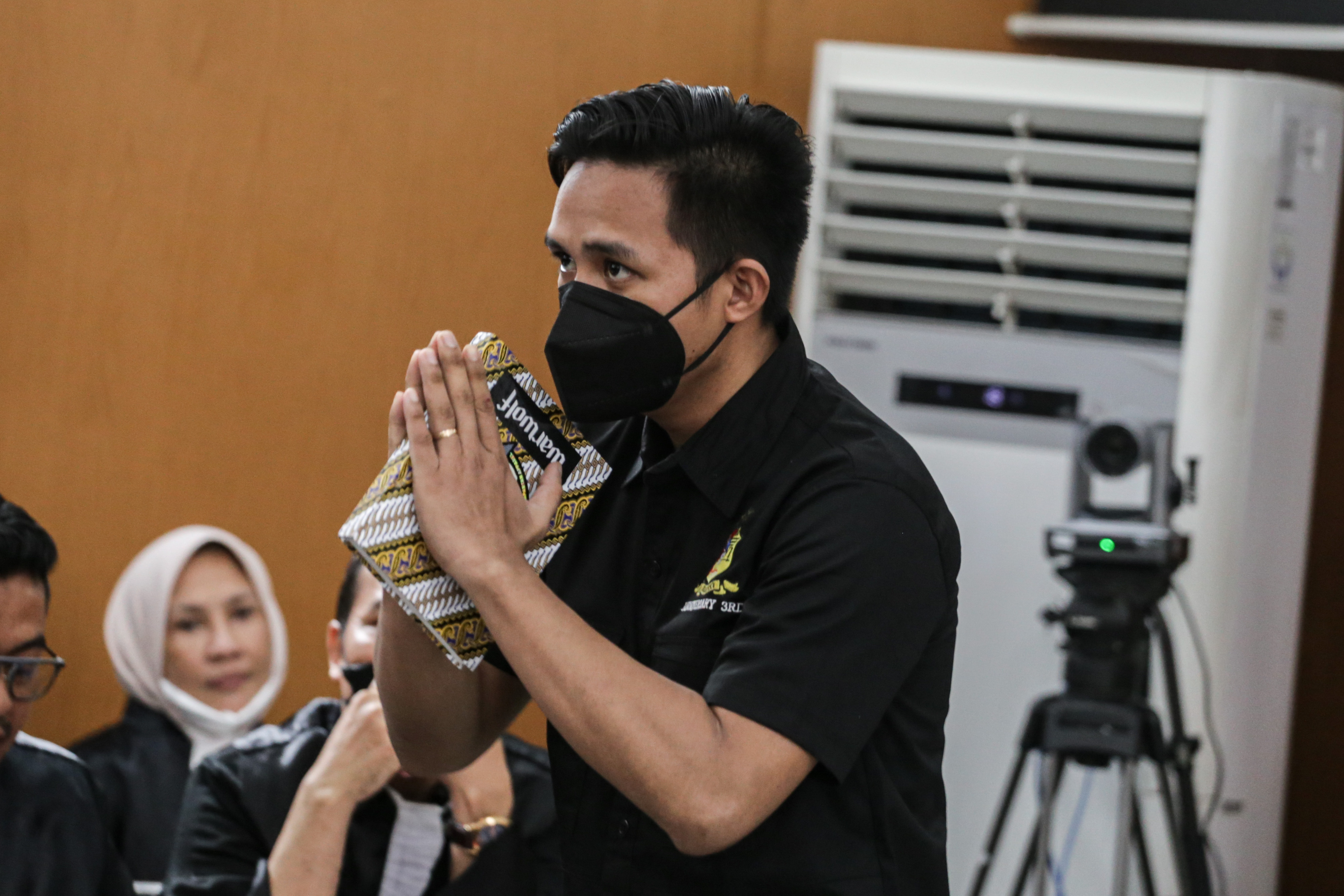 Terdakwa kasus pembunuhan berencana terhadap Nofriansyah Yosua Hutabarat atau Brigadir J, Richard Eliezer atau Bharada E.