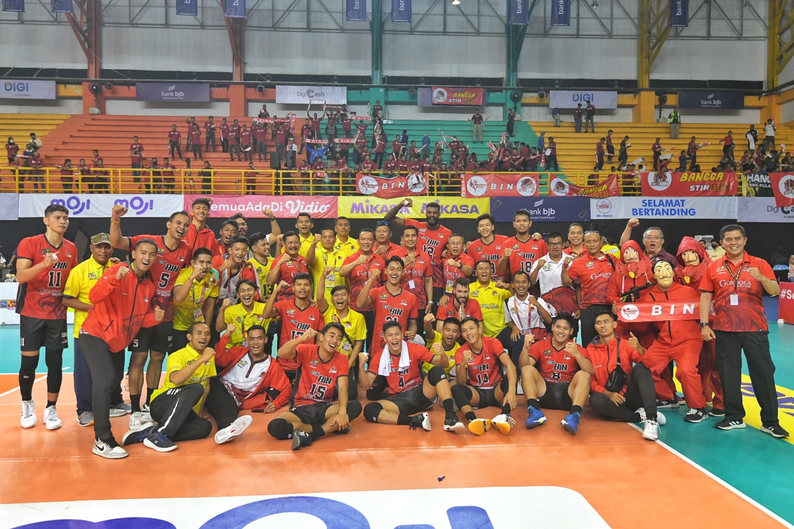 Tim debutan baru di Proliga 2023, Jakarta STIN BIN memulai awal yang bagus, Kamis (5/1/2023)