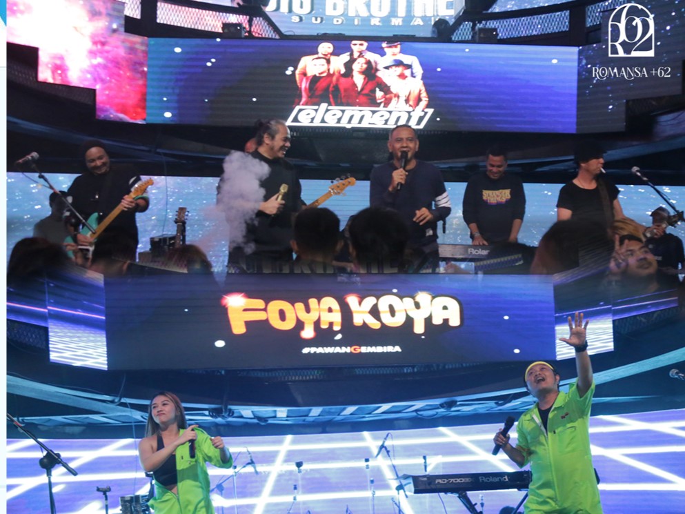 Mereka menampilkan band Element sebagai line up utamanya dan ditutup oleh Foya Koya yang mengusung genre electric digital koplo.