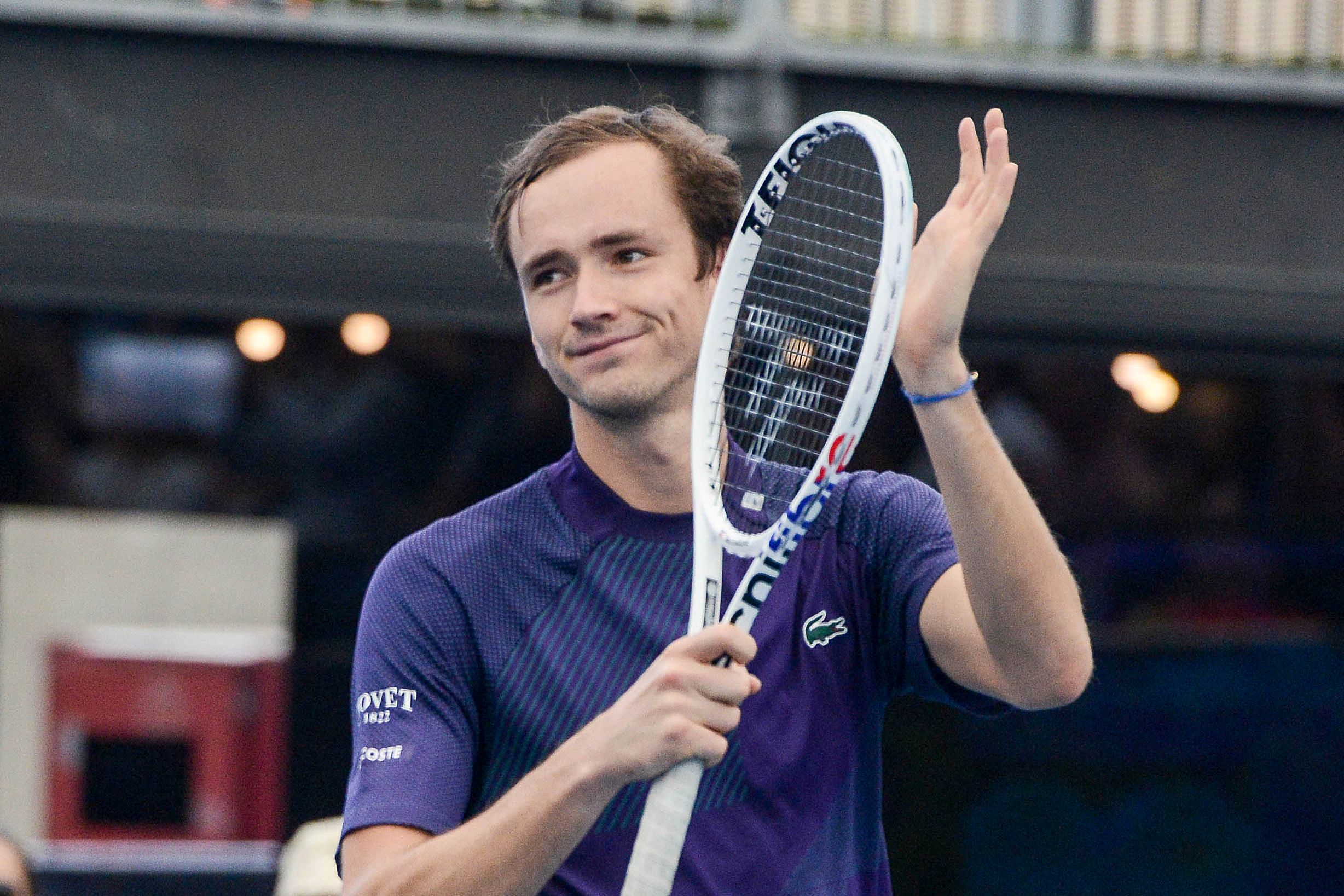 Petenis Rusia Daniil Medvedev