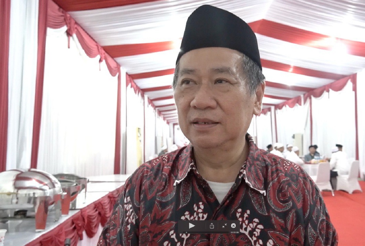 Ketua Dewan Pimpinan Pusat Persatuan Islam Tionghoa Indonesia Denny Sanusi.