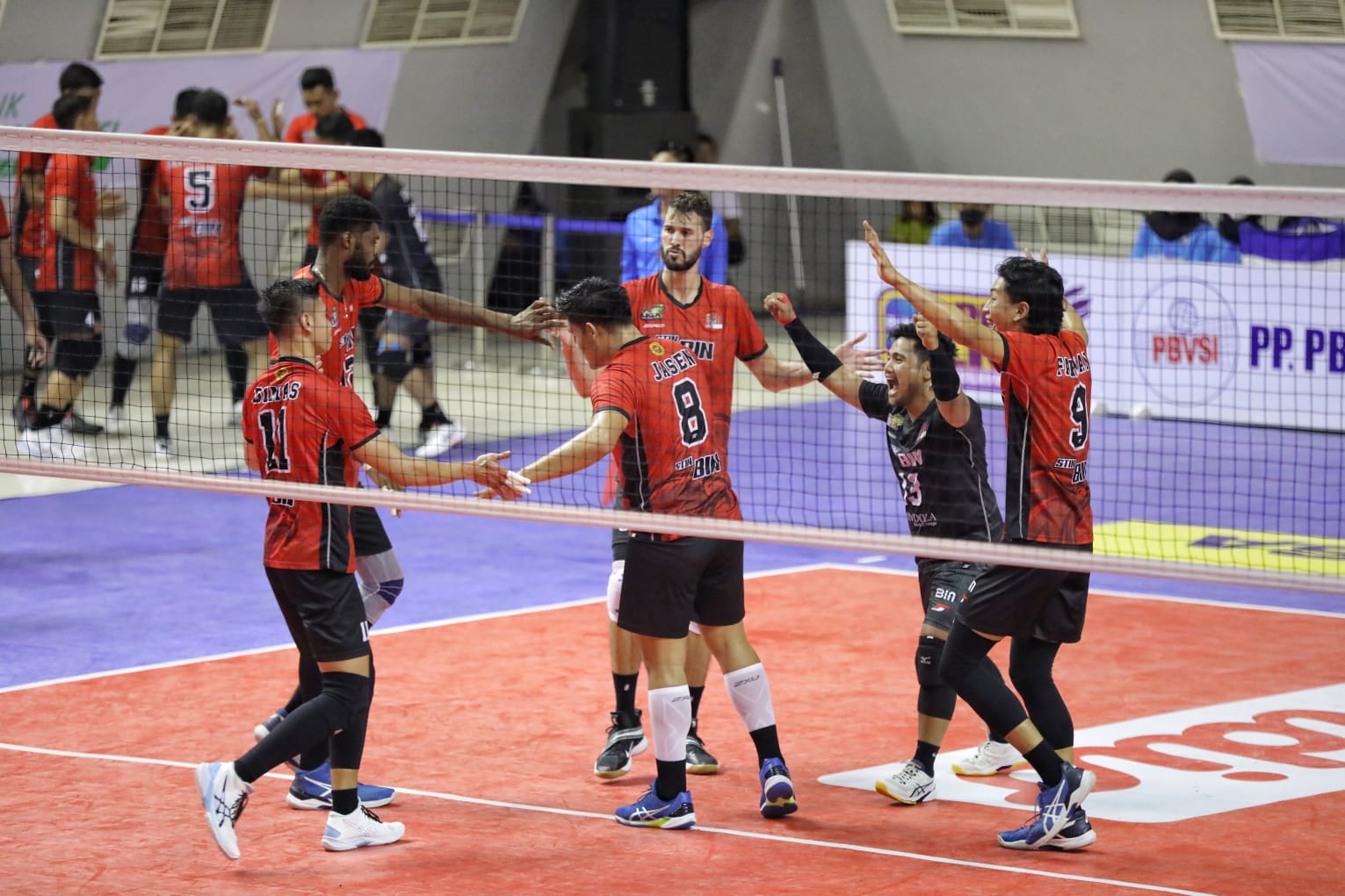 Tutup Putaran Pertama, Jakarta STIN BIN Menang Telak 3-0 dari Surabaya BIN Samator