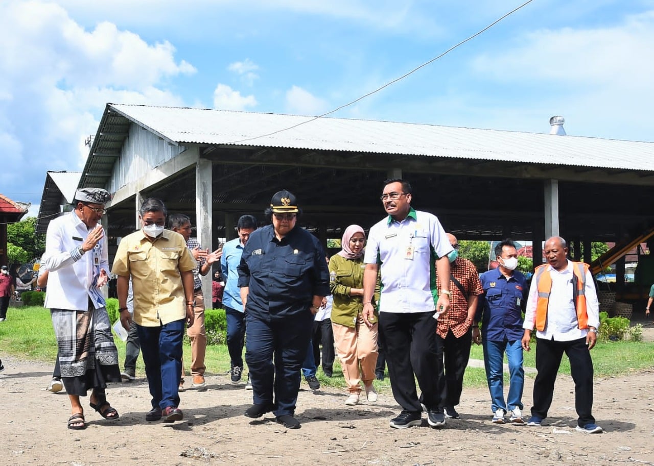 Menteri LHKI Siti Nurbaya mengunjungi TPST, Mengwitani, Badung, dan TPST TOSS Kabupaten Klungkung, Bali, pada Rabu (11/1/2023).