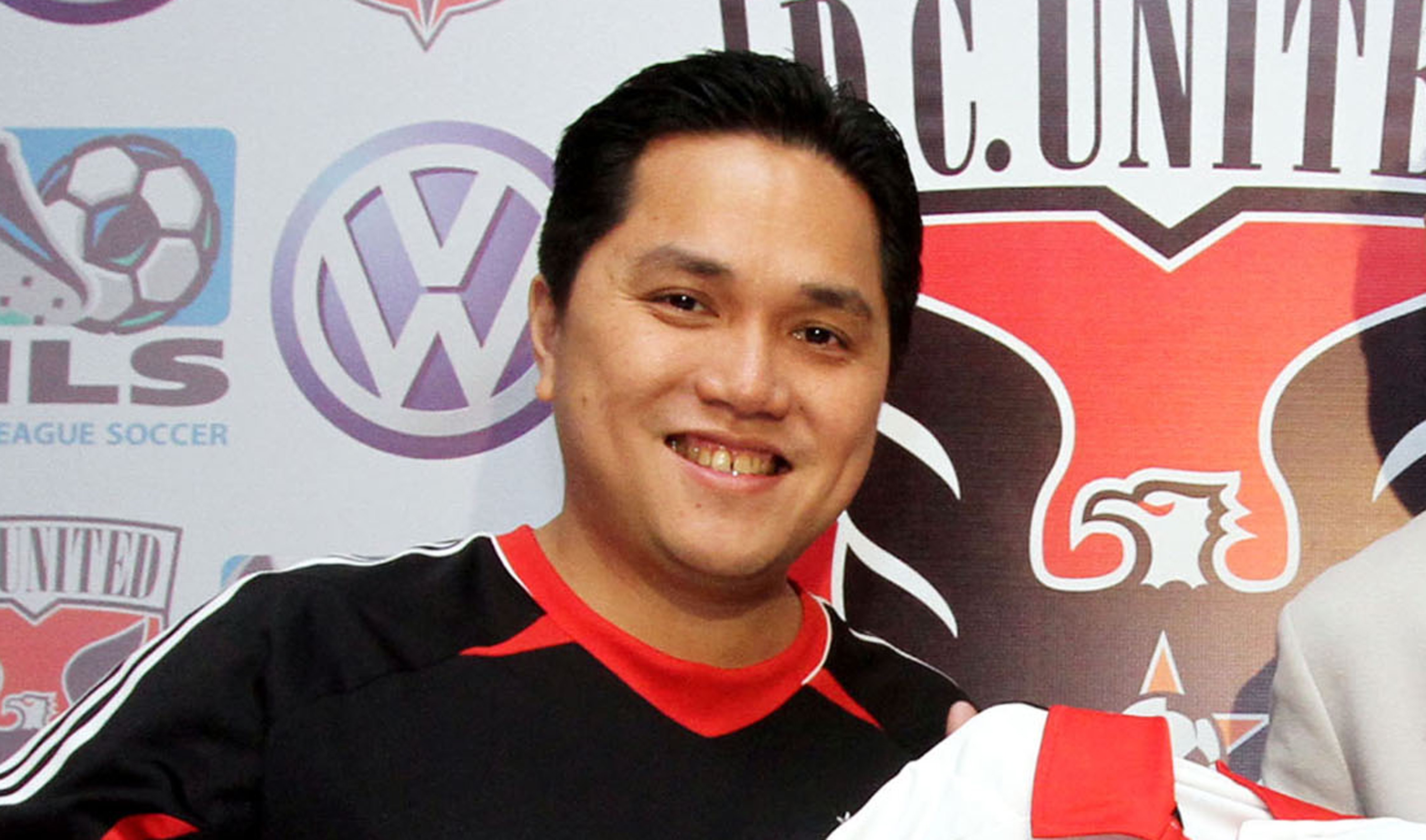 Menteri BUMN Erick Thohir yang siap mencalonkan sebagai kandidat Ketua Umum PSSI.