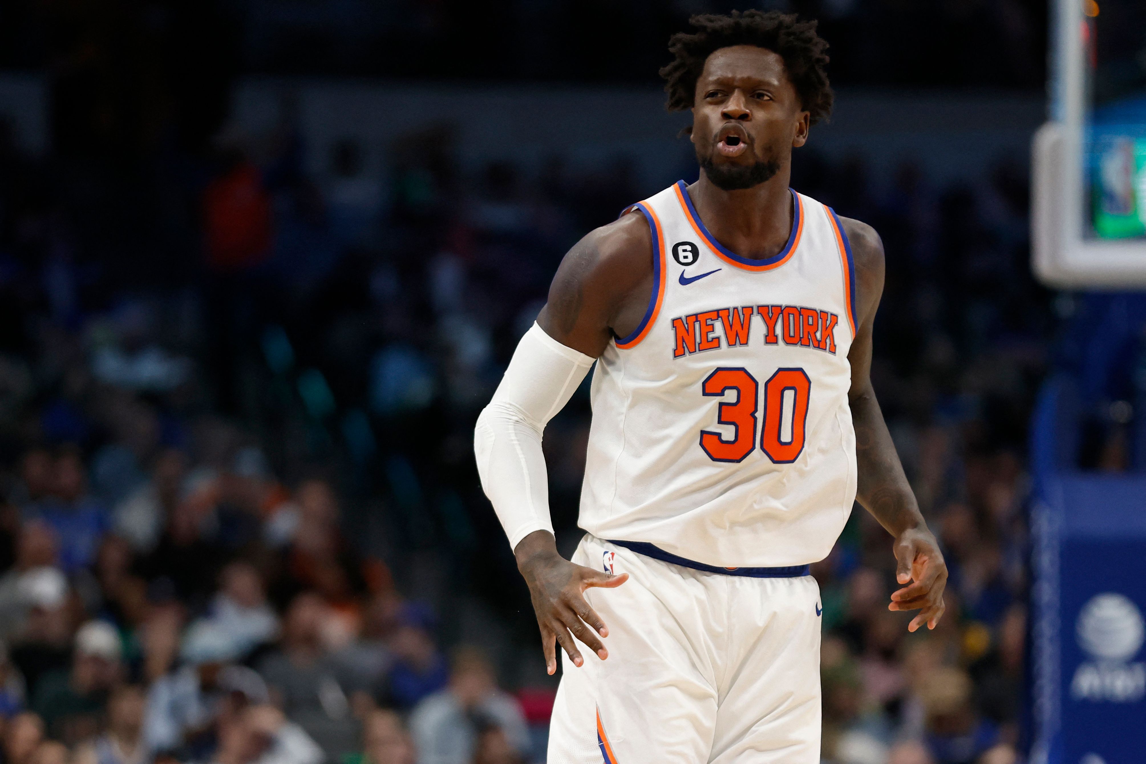 Pemain New York Knicks Julius Randle