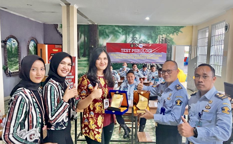 Tes psikologi kepemilikan senjata api yang digelar Kemenkumham di Bandung, Jawa Barat