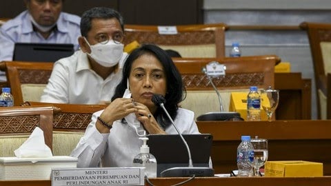 Menteri Pemberdayaan Perempuan dan Perlindungan Anak (PPPA) I Gusti Ayu Bintang Darmawati Puspayoga