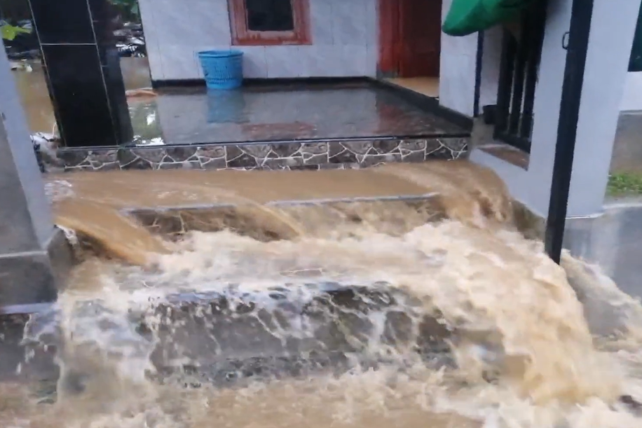 Banjir di Wonosobo.