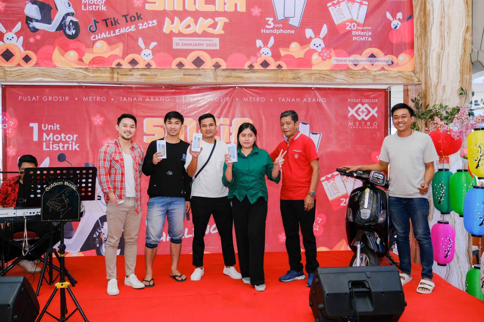 Pusat Grosir Metro Tanah Abang, Jakarta Pusat, kembali mengadakan event dengan tema 