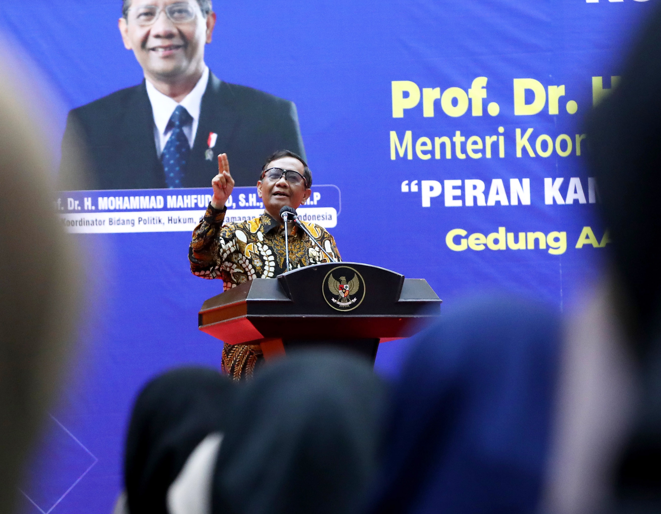 Menko Polhukam Mahfud MD
