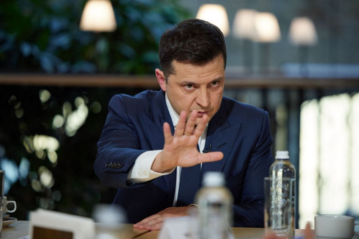 Presiden Ukraina Volodymyr Zelensky  