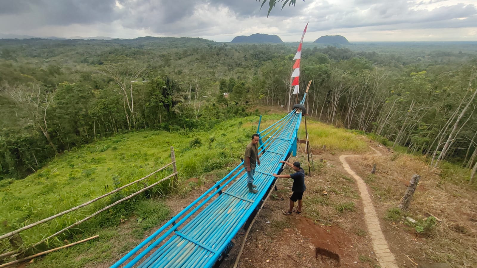 Alam Lestari, Wisata Pegunungan Meratus Terjaga