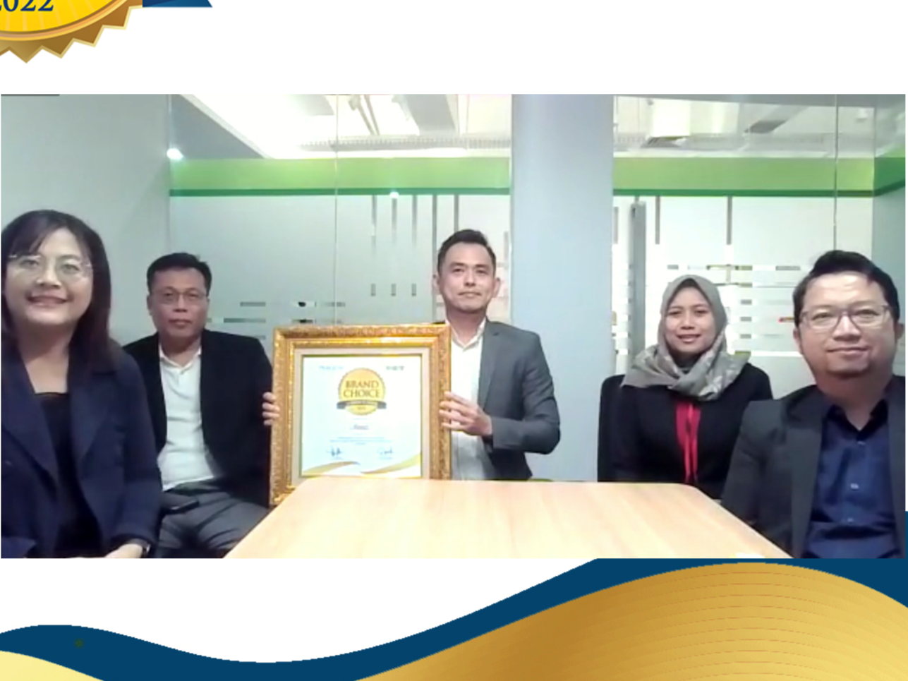 Himel Indonesia mendapatkan apresiasi bergengsi Brand Choice Award 2022 dari Infobrand.id yang bekerja sama dengan Tras N Co Indonesia.