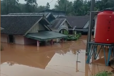 Banjir di Bengkulu.