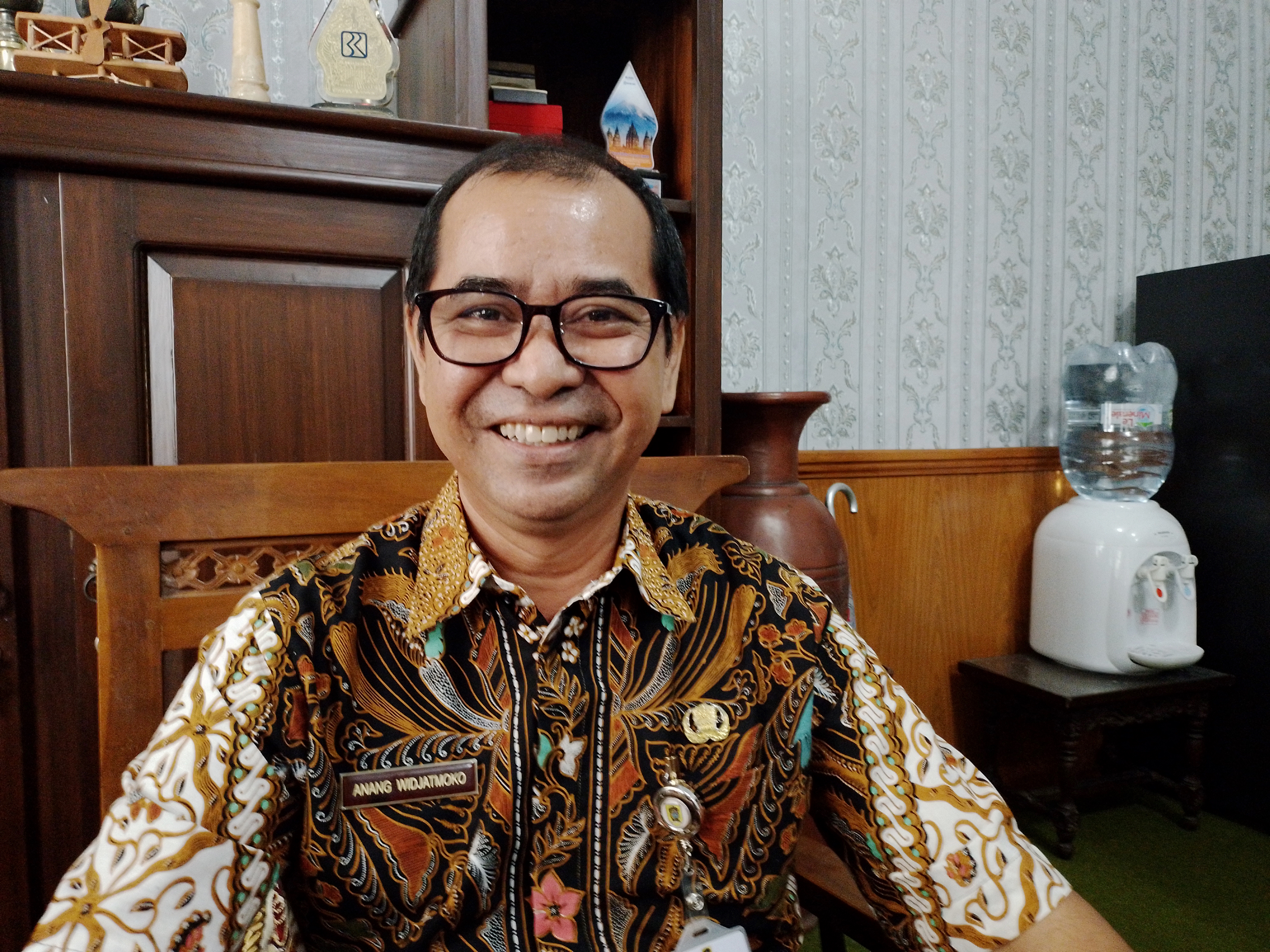 Kepala Dinas Koperasi UKM dan Perdagangan (DKUKMP) Klaten, Anang Widjatmoko