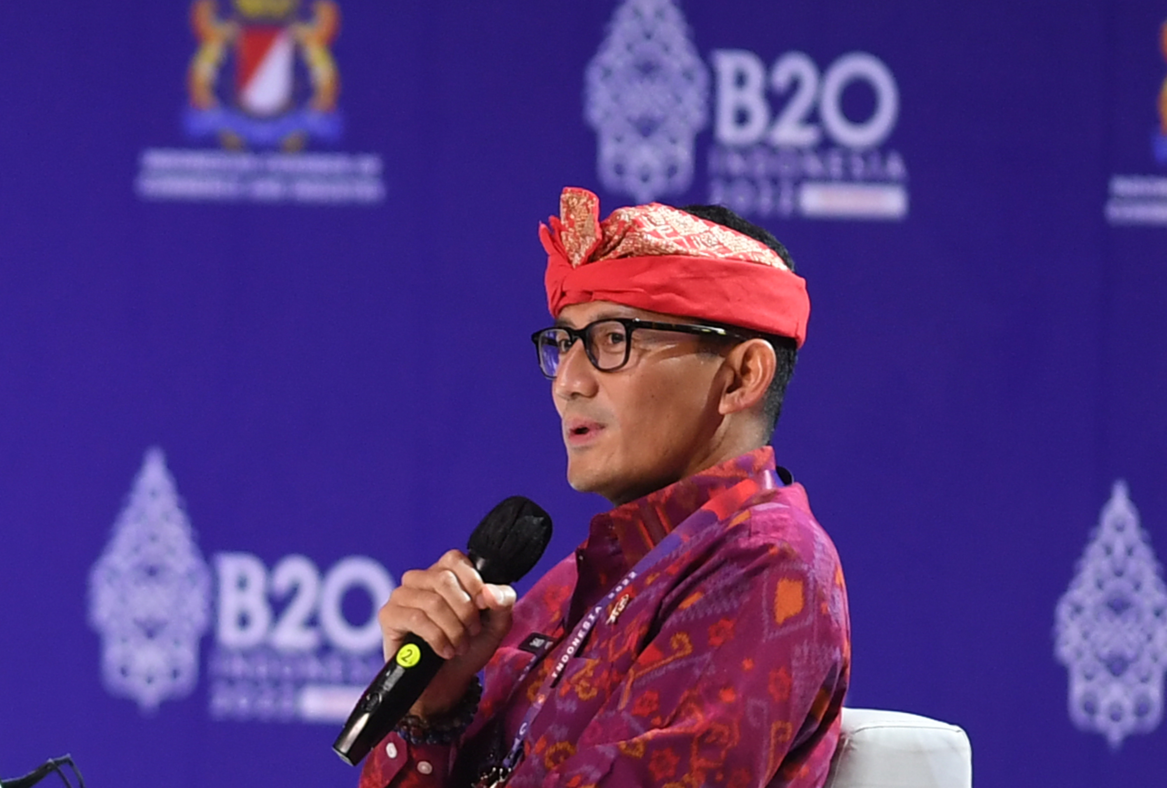Menteri Pariwisata dan Ekonomi Kreatif Sandiaga Uno