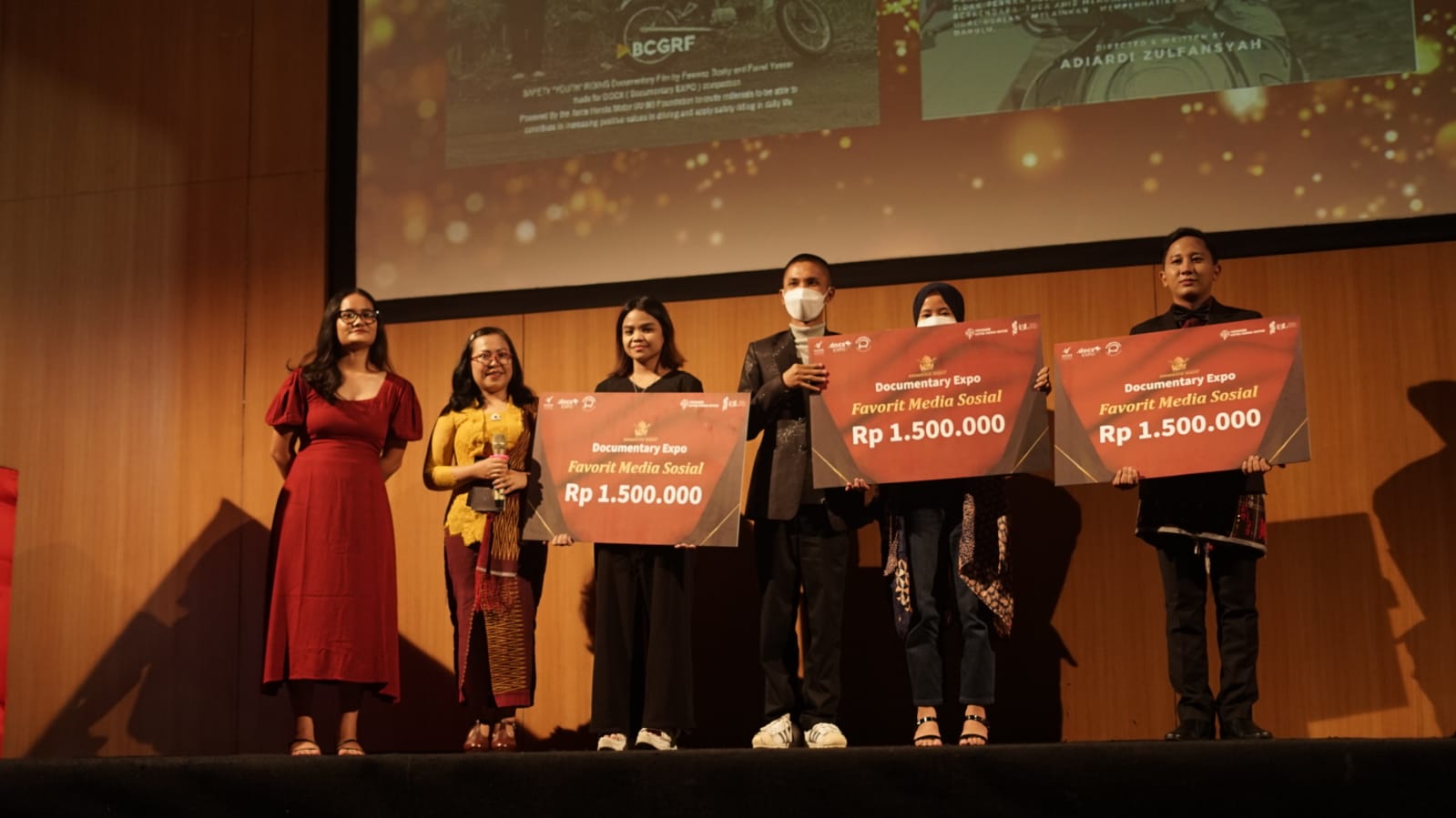 Acara penghargaan Retorikalbis 2023.