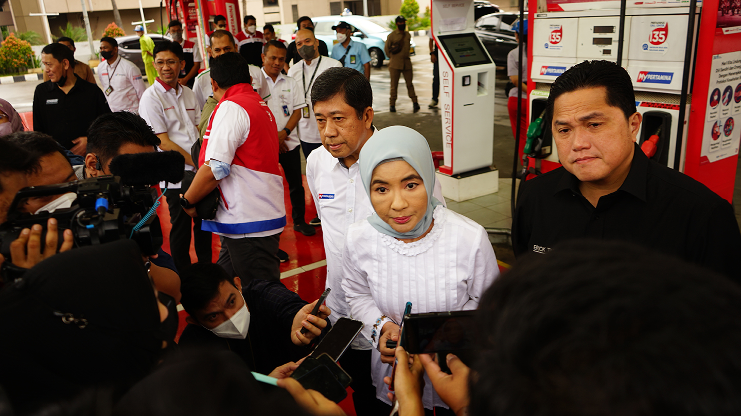 Pertamina Koreksi Harga Pertamax dan Dex