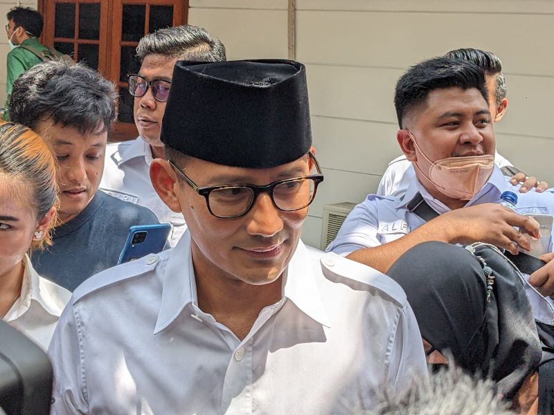 Sandiaga Tegaskan Dukung Pencalonan Prabowo 