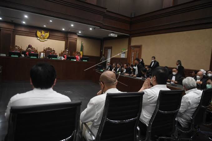 Sidang putusan kasus korupsi ekspor CPO di Pengadilan Tipikor Jakarta
