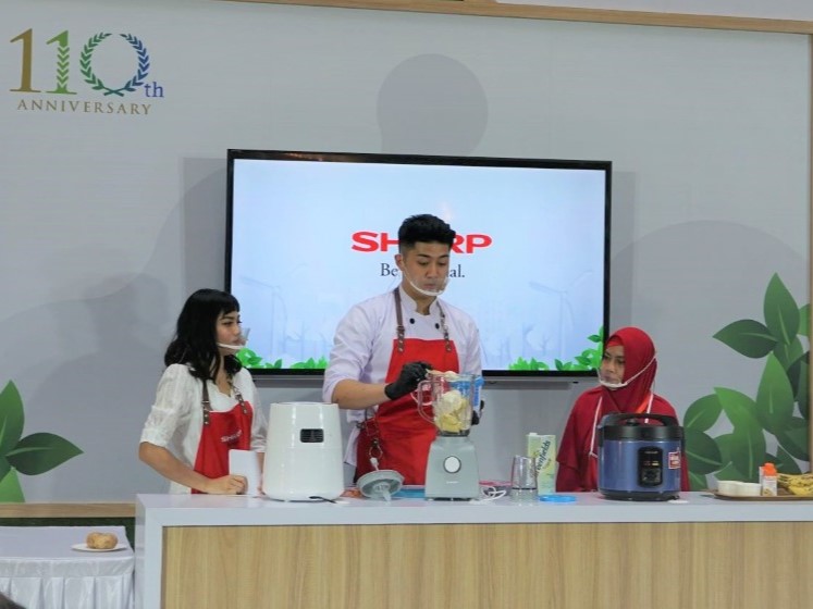 Cooking demo dengan Chef Matt Foodie.