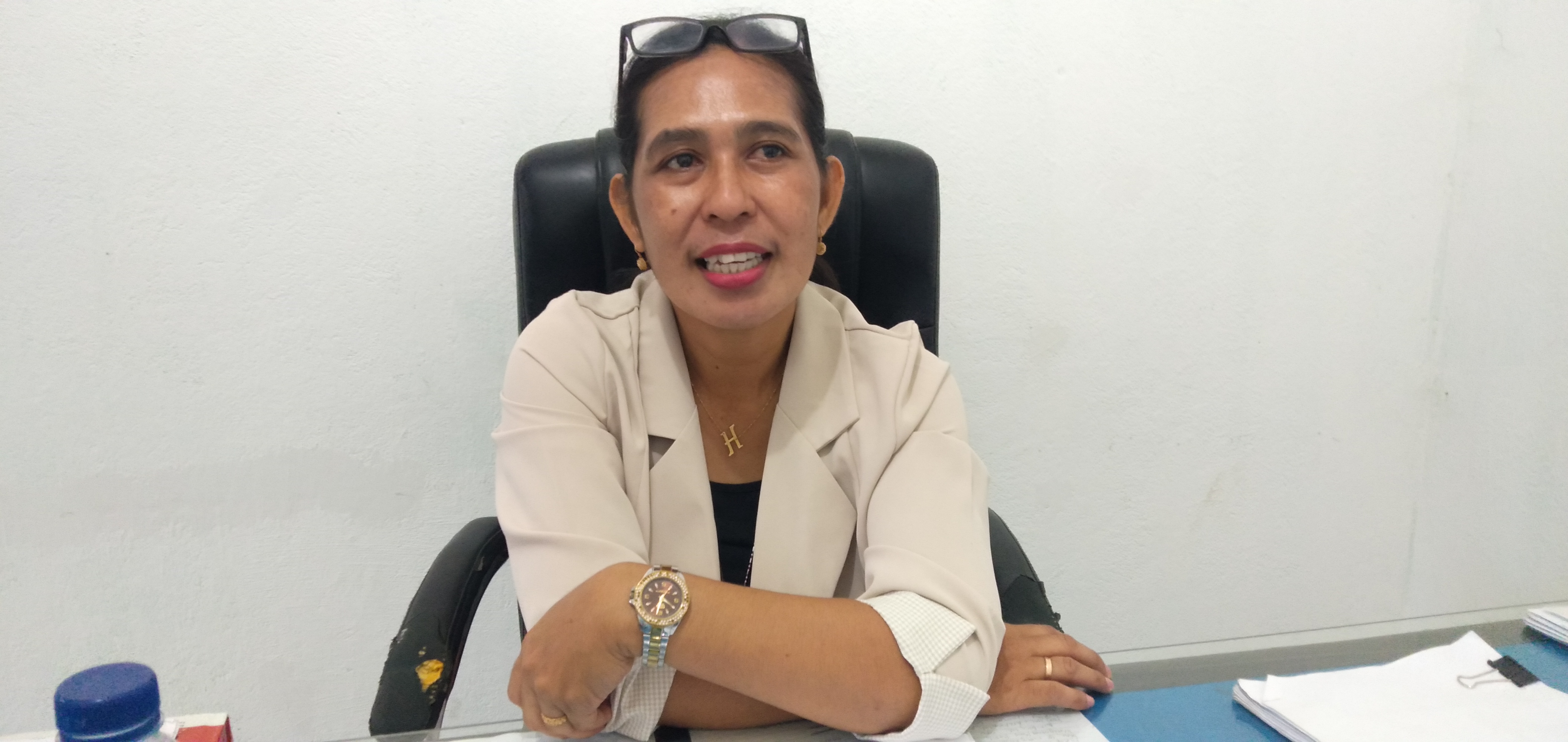 Ketua Bawaslu Kabupaten Lembata, Paulina Tokan.