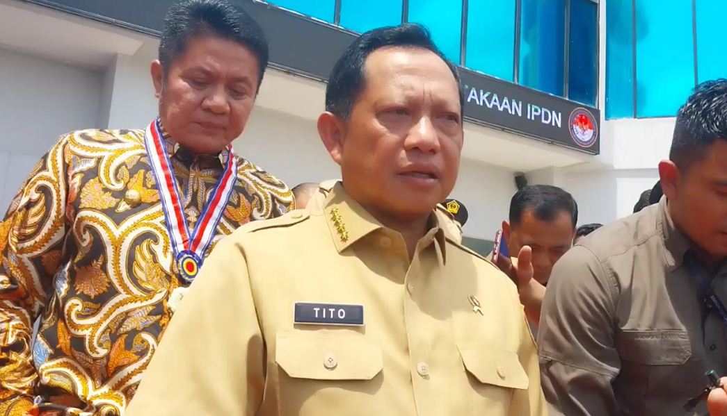 Mendagri Tito Karnavian Dalami Informasi Penangkapan Gubernur Papua Lukas Enembe.